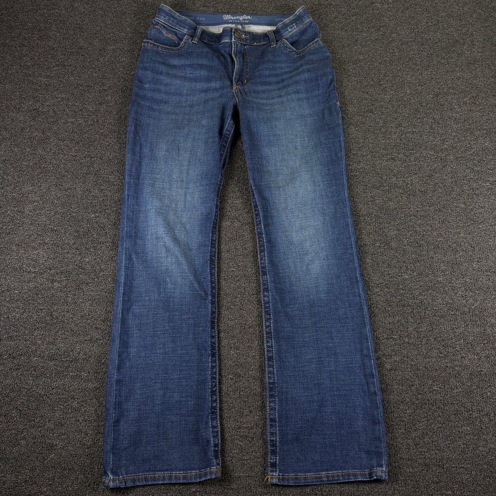 Wrangler Jeans Womens 32x30 Willow Ultimate Riding Jean Blue Bootcut EUC